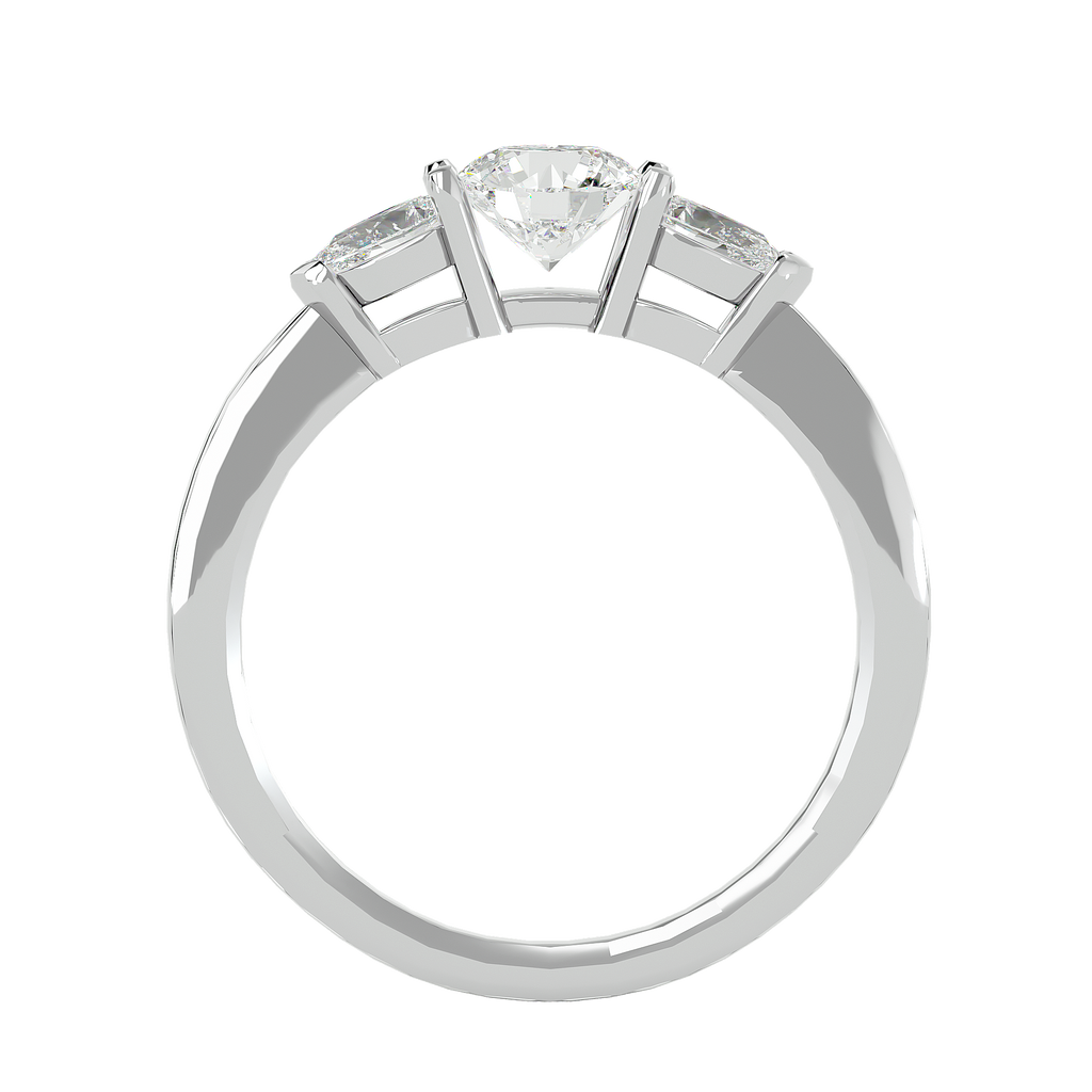 Lorelei Three Stone Ring