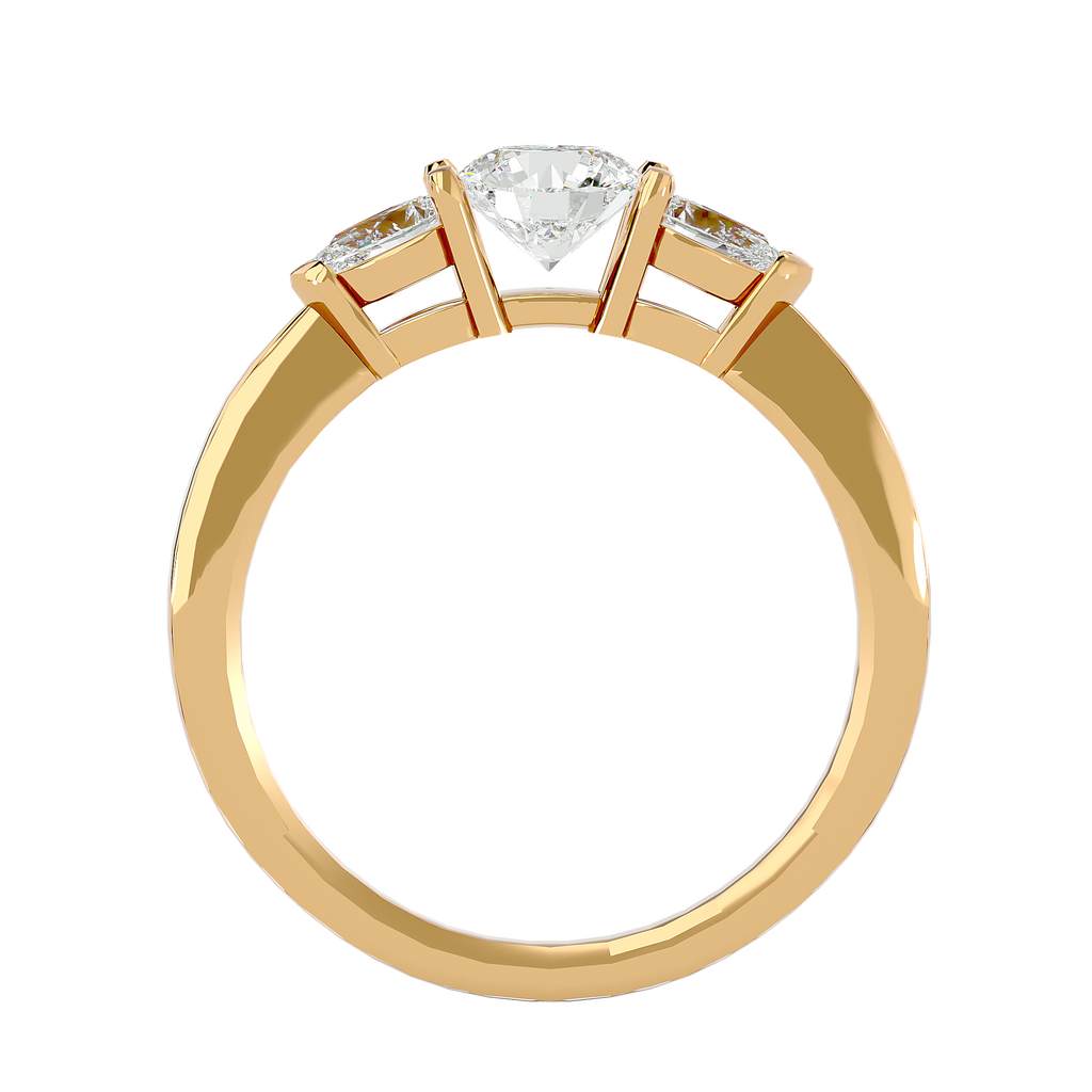 Lorelei Three Stone Ring