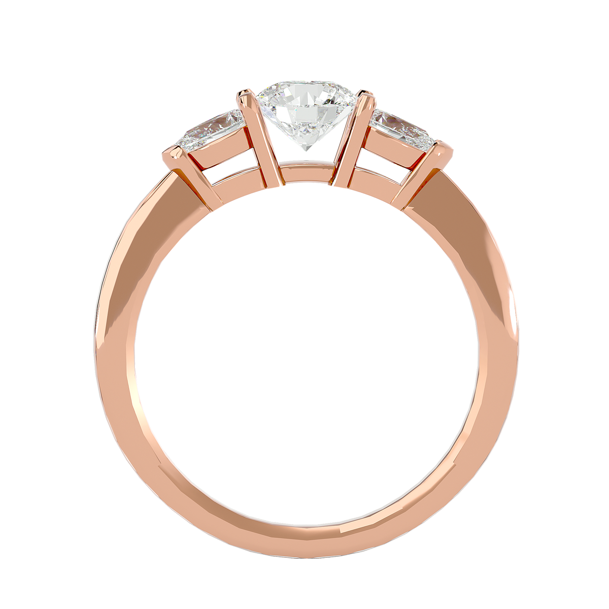 Lorelei Three Stone Ring