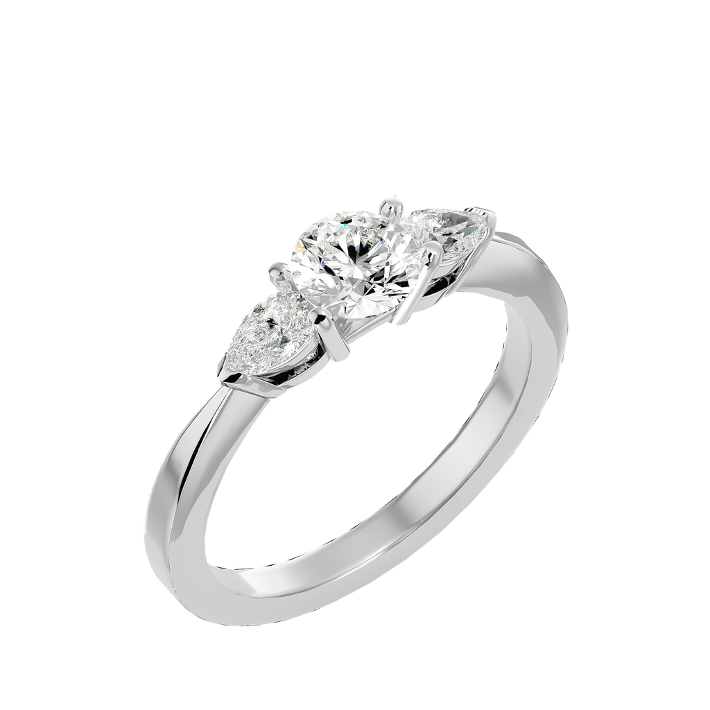 Lorelei Three Stone Ring