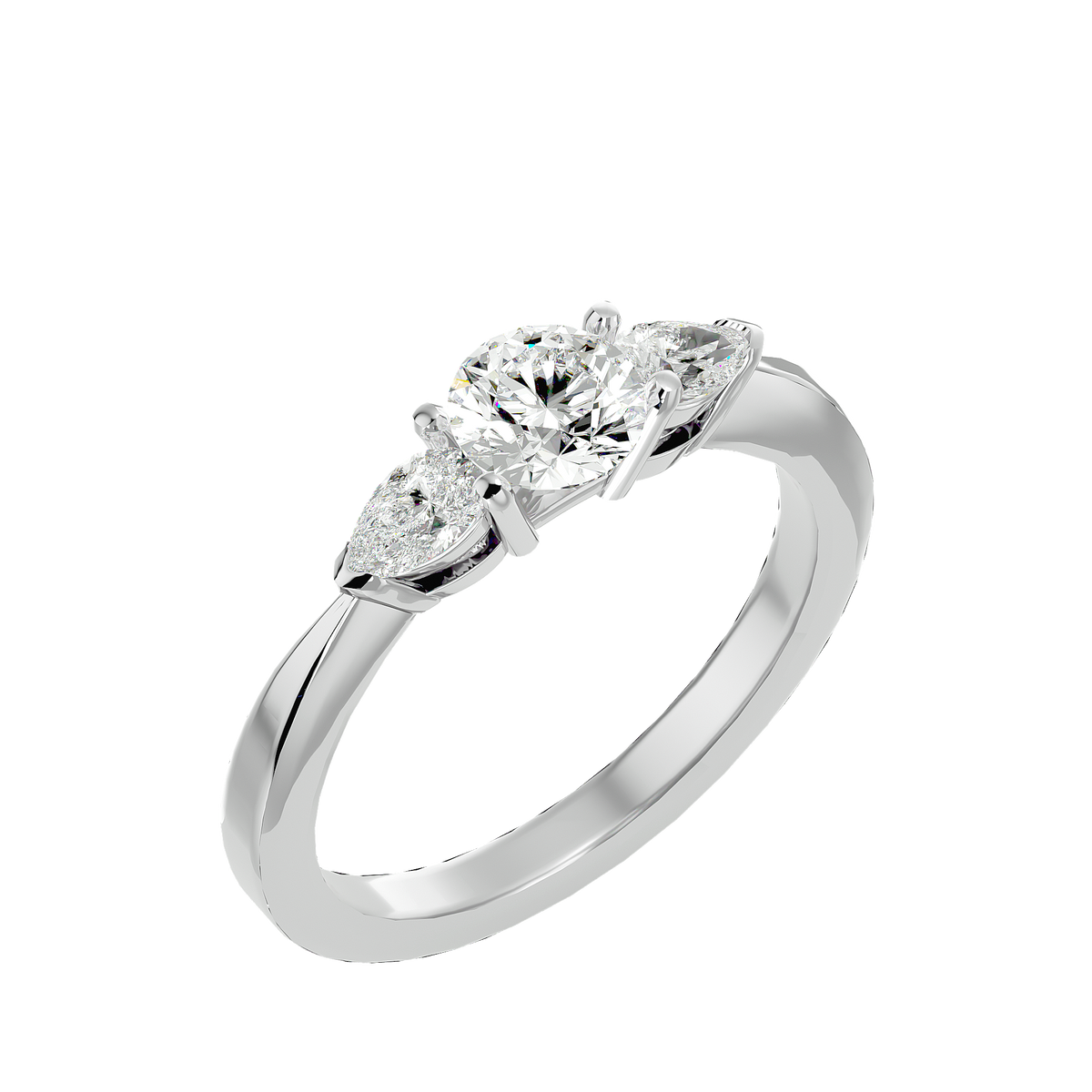 Lorelei Three Stone Ring