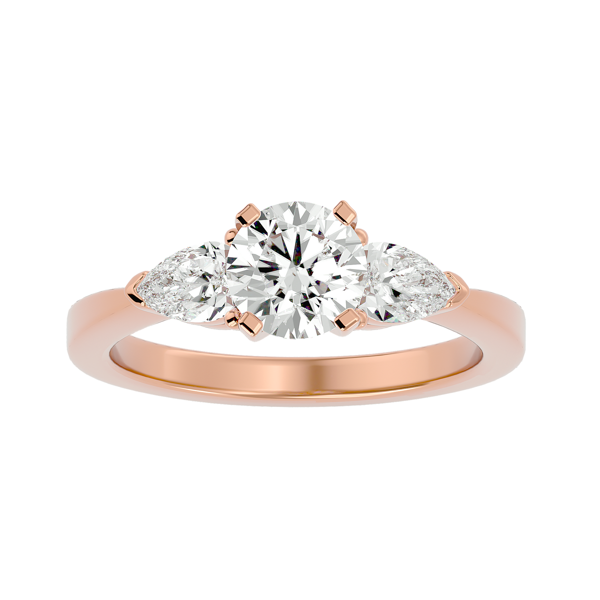 Madelina Three Stone Ring