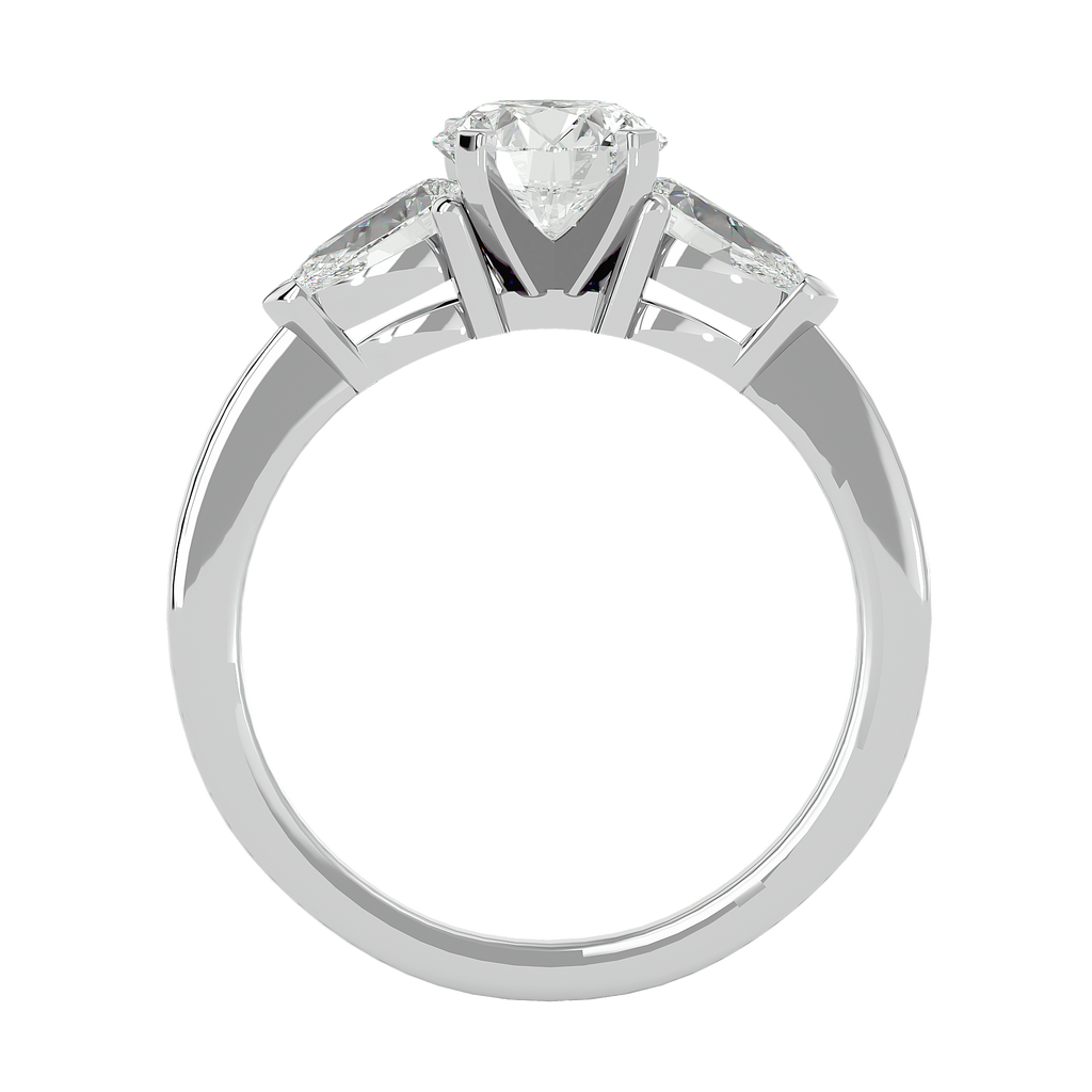 Madelina Three Stone Ring