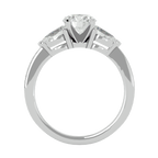 Madelina Three Stone Ring