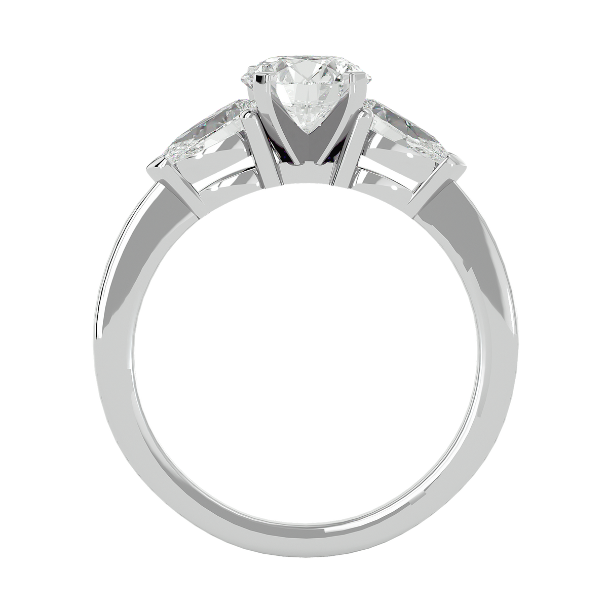 Madelina Three Stone Ring