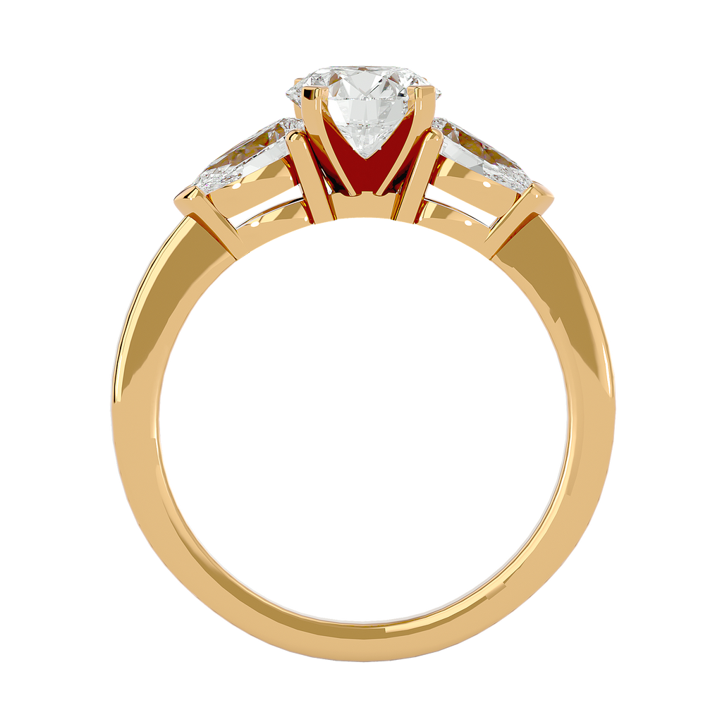 Madelina Three Stone Ring