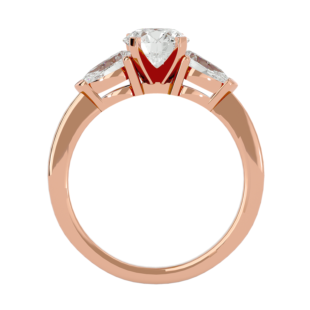 Madelina Three Stone Ring