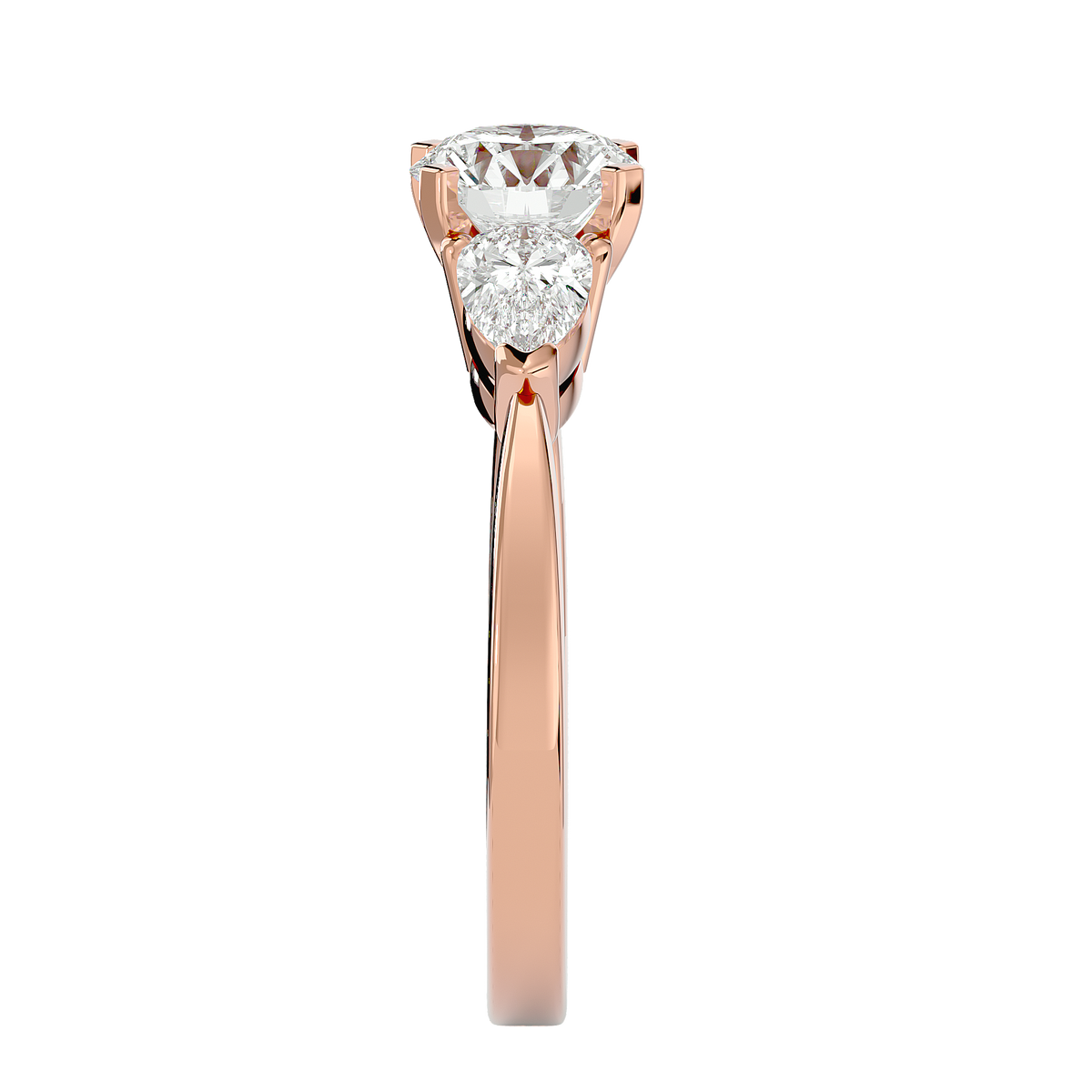 Madelina Three Stone Ring