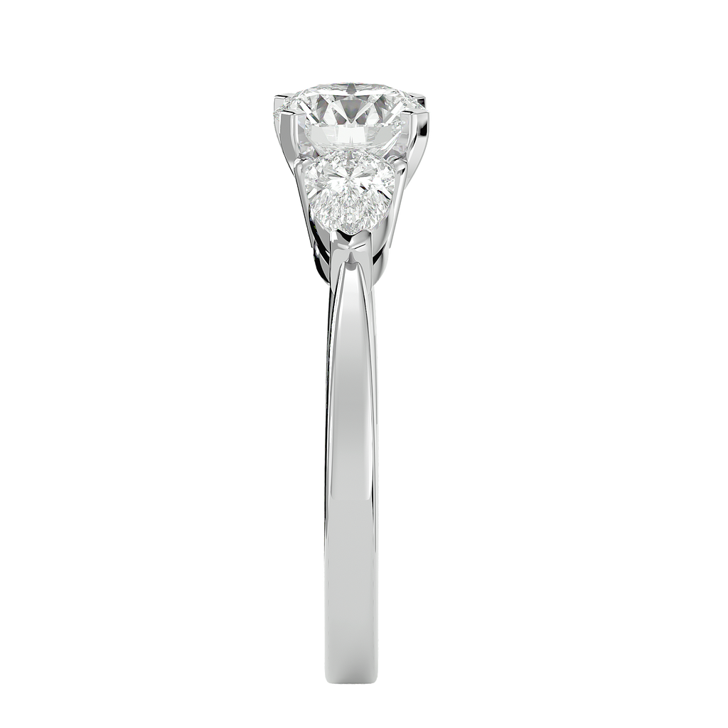 Madelina Three Stone Ring