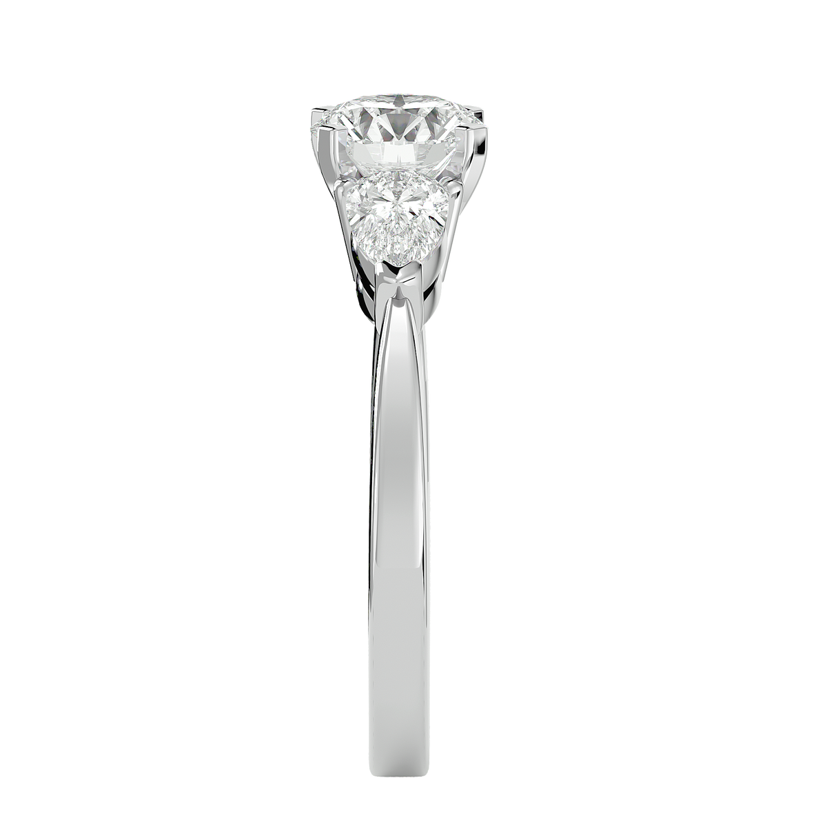 Madelina Three Stone Ring