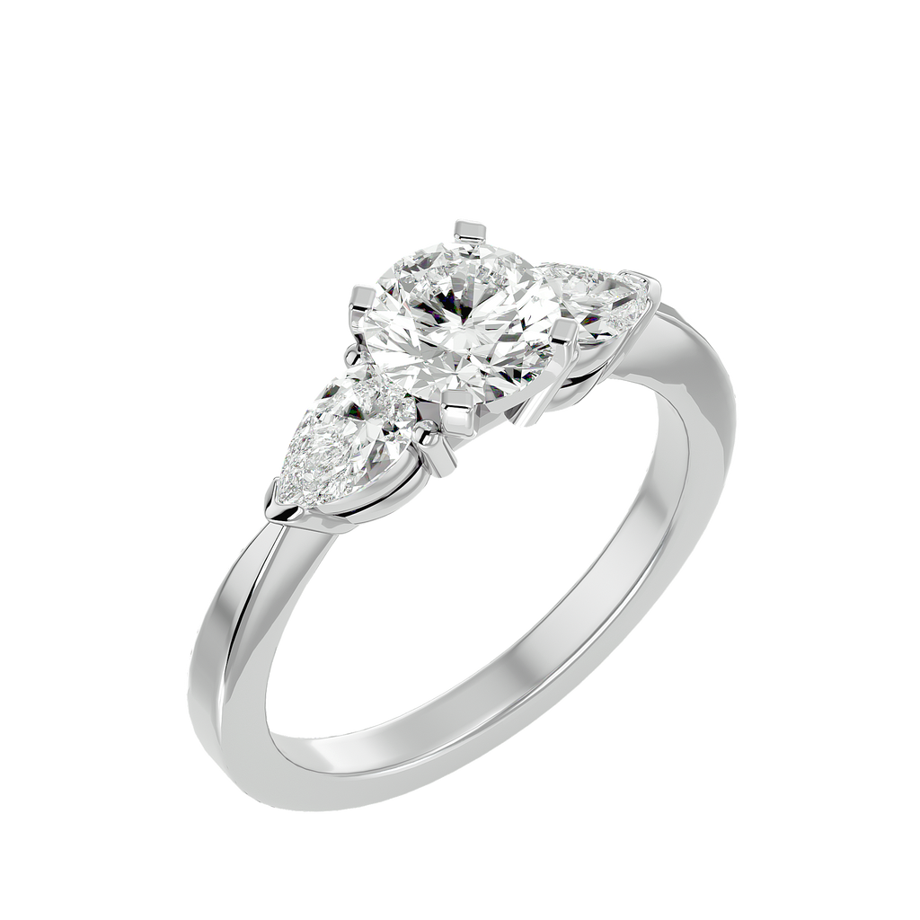 Madelina Three Stone Ring