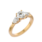Madelina Three Stone Ring