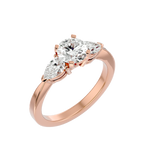 Madelina Three Stone Ring