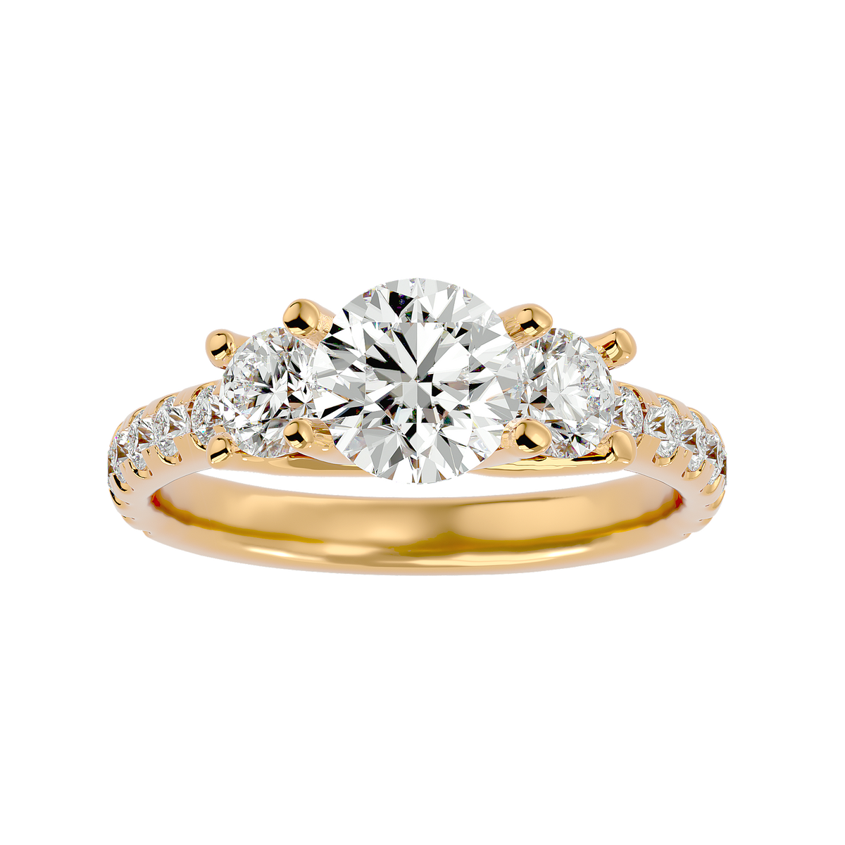Marielle Three Stone Ring
