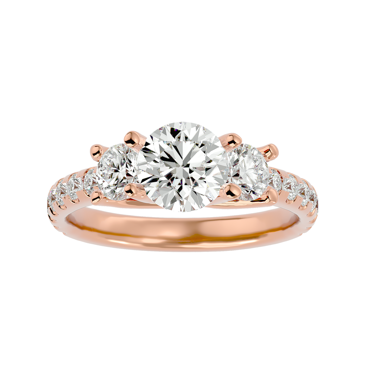 Marielle Three Stone Ring