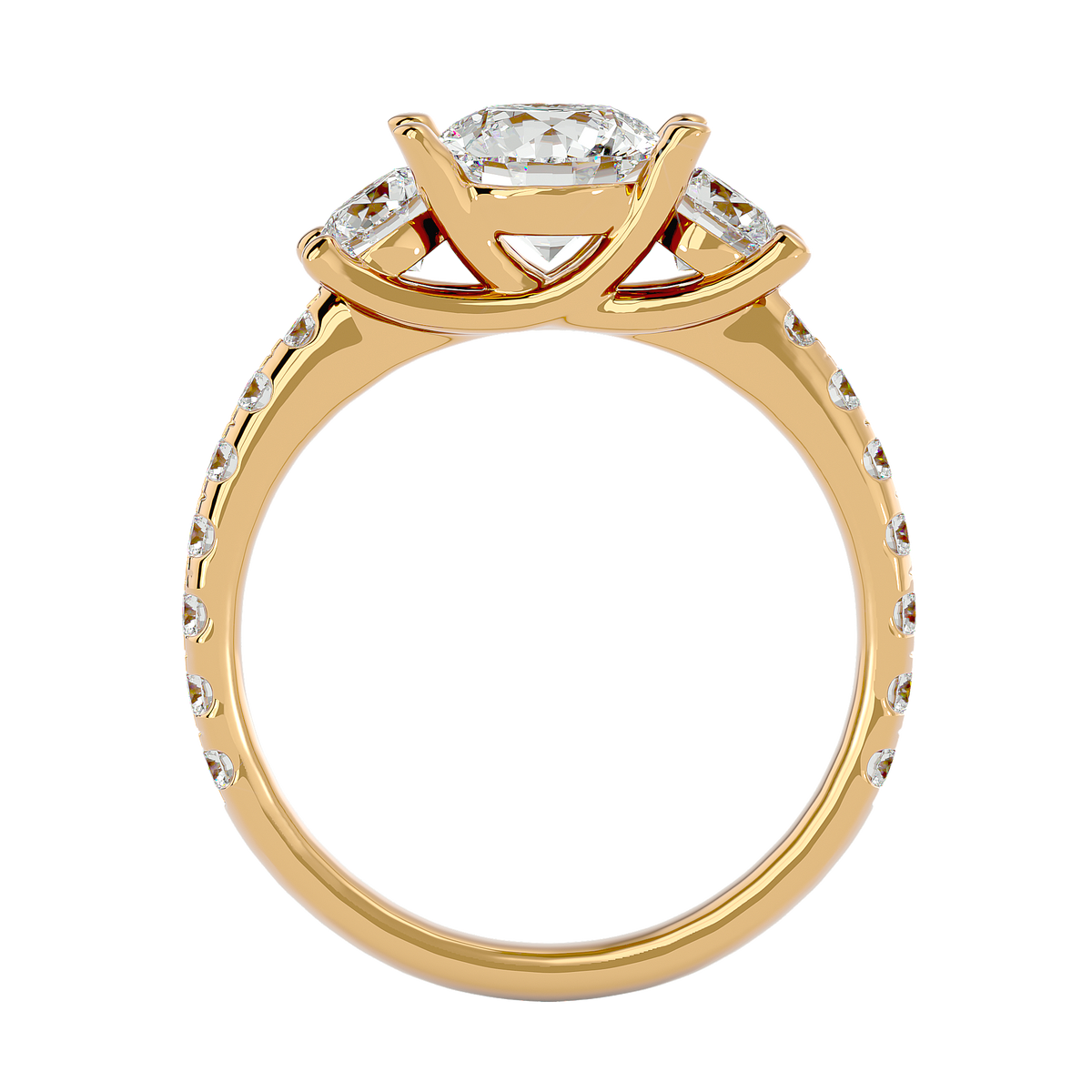 Marielle Three Stone Ring