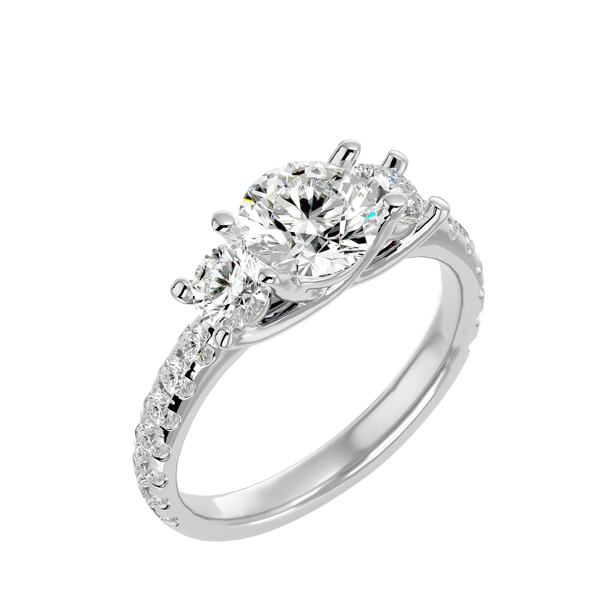 Marielle Three Stone Ring