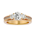 Samantha Three Stone Ring