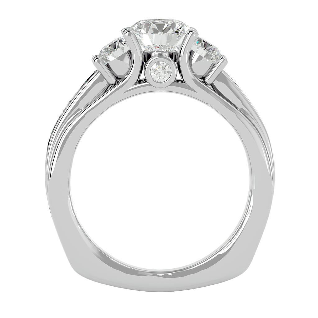 Samantha Three Stone Ring