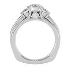 Samantha Three Stone Ring