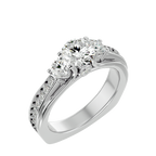 Samantha Three Stone Ring