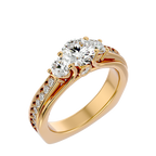 Samantha Three Stone Ring
