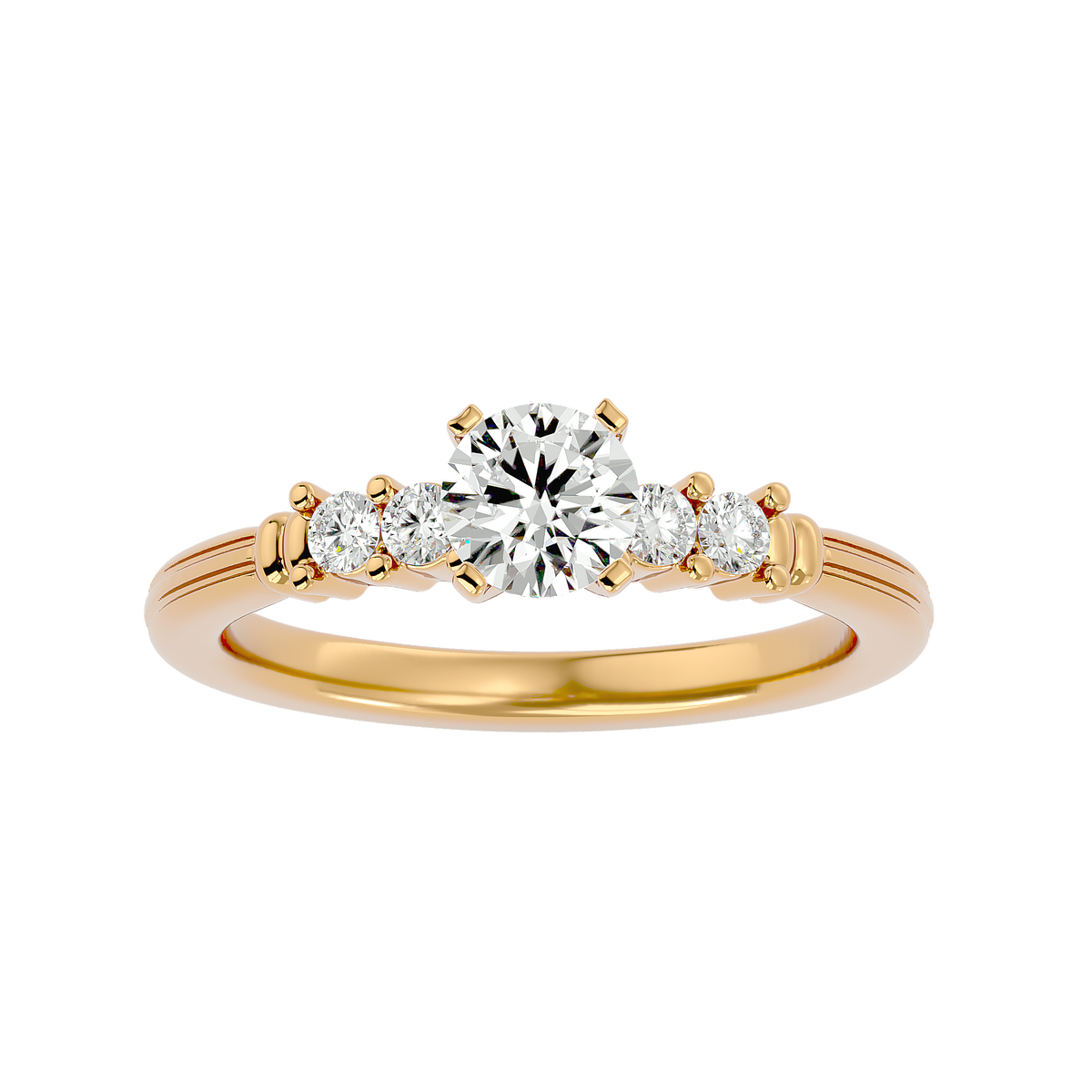 Skylar Solitaire Ring