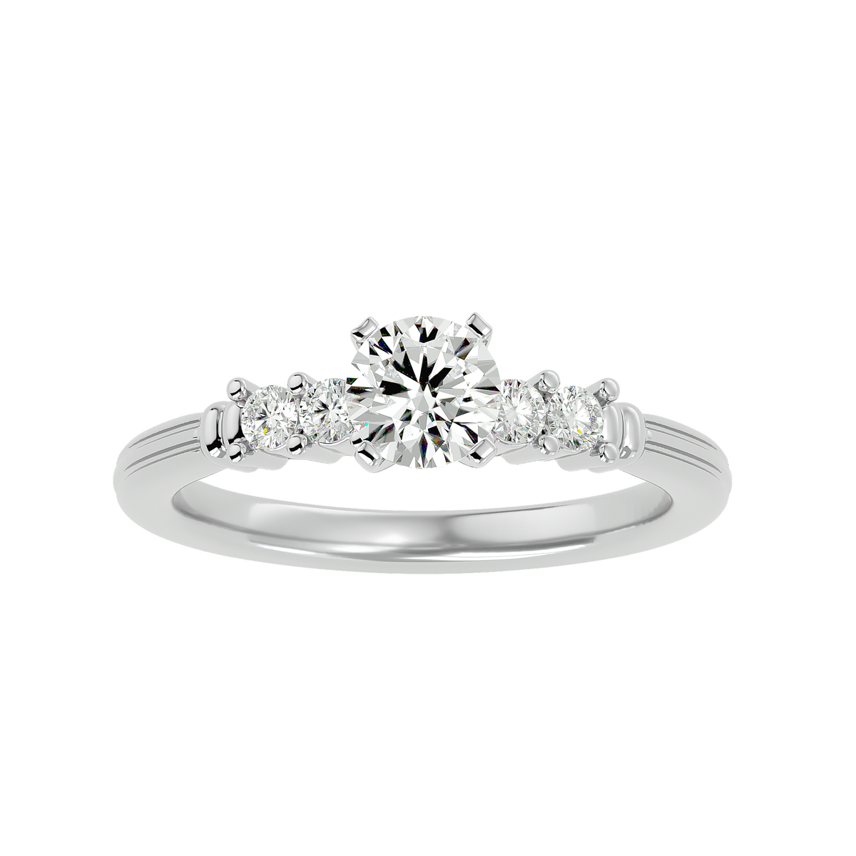 Skylar Solitaire Ring