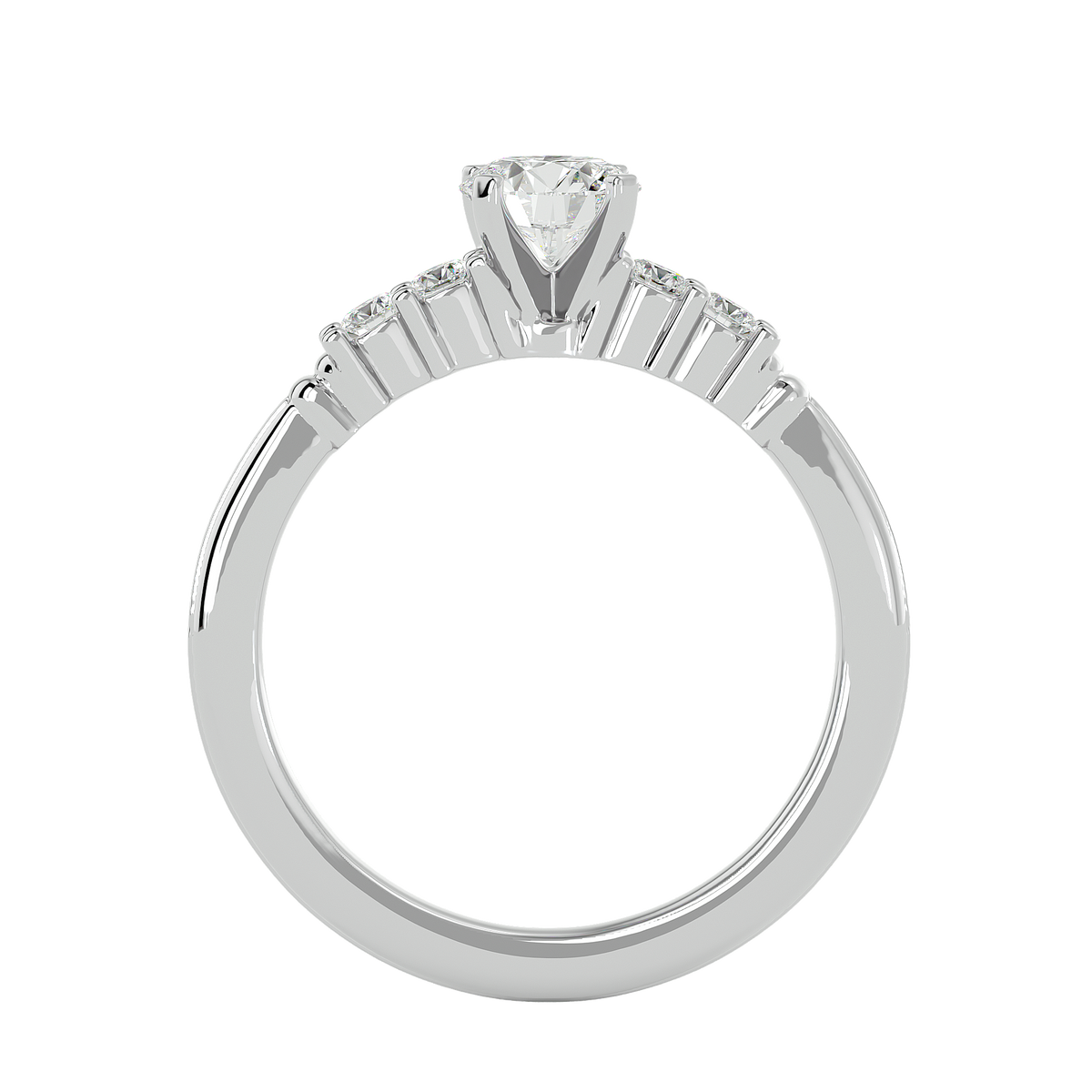 Skylar Solitaire Ring