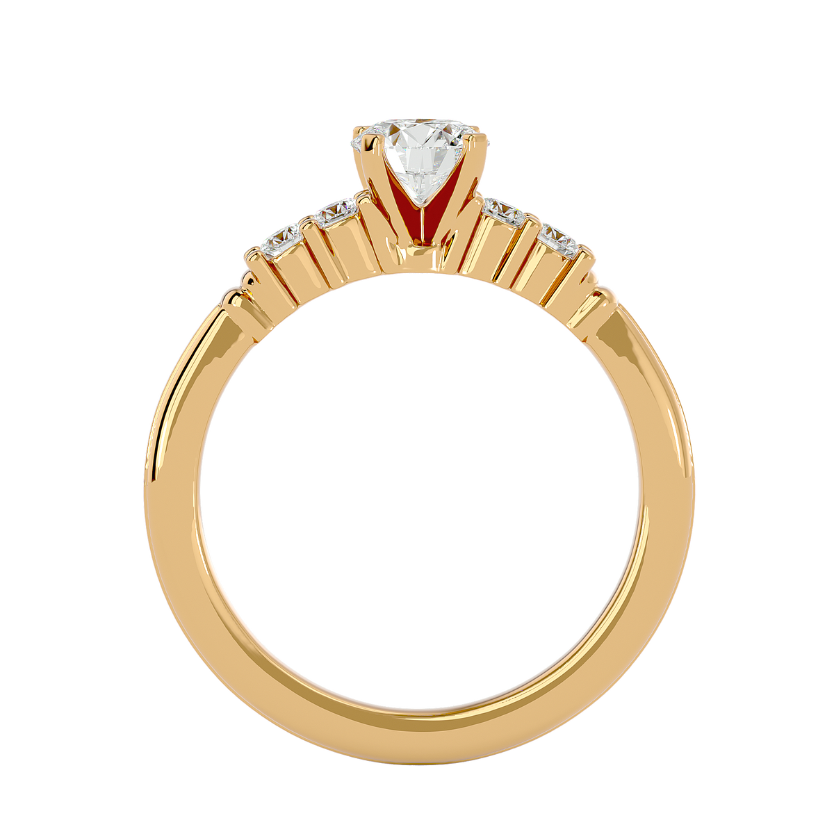 Skylar Solitaire Ring