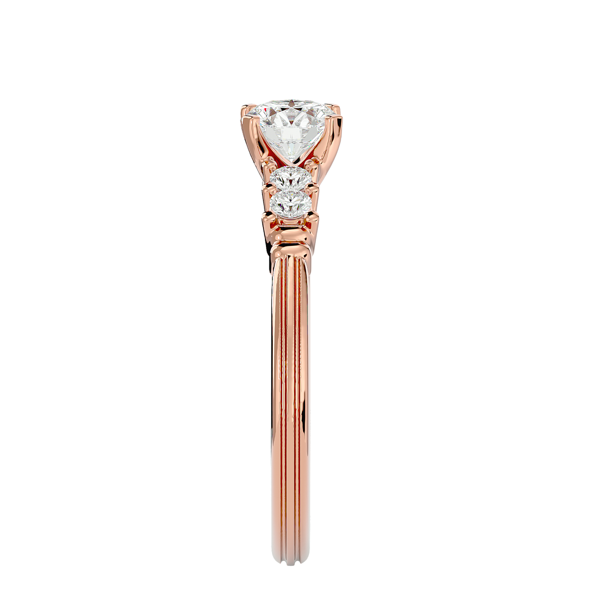 Skylar Solitaire Ring