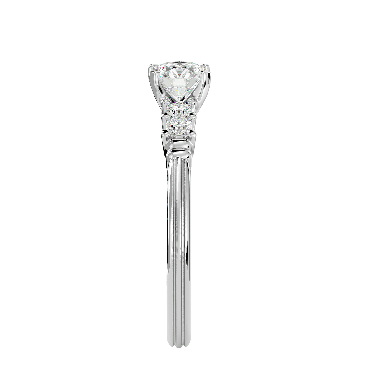 Skylar Solitaire Ring