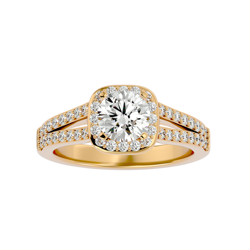 Dior Solitaire Halo Ring