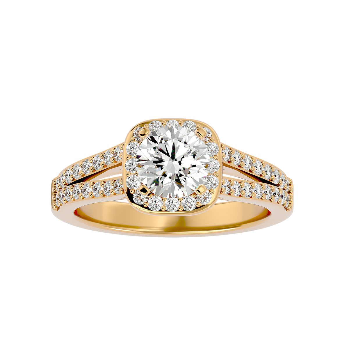 Dior Solitaire Halo Ring