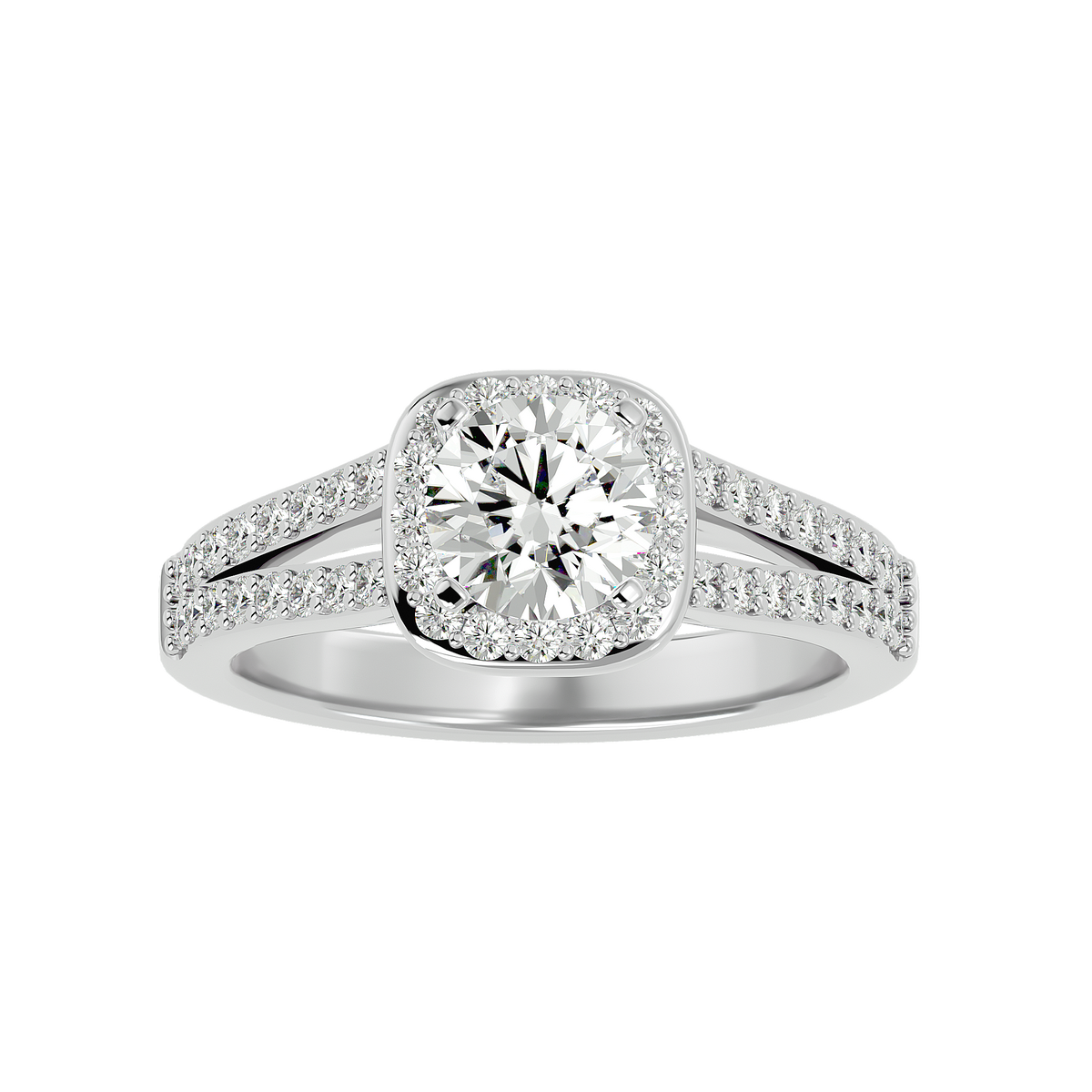 Dior Solitaire Halo Ring