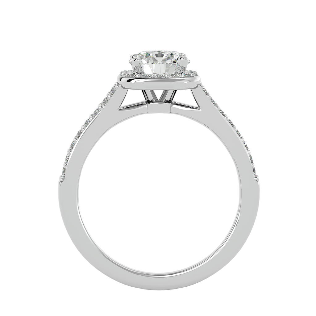 Dior Solitaire Halo Ring