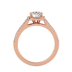 Dior Solitaire Halo Ring