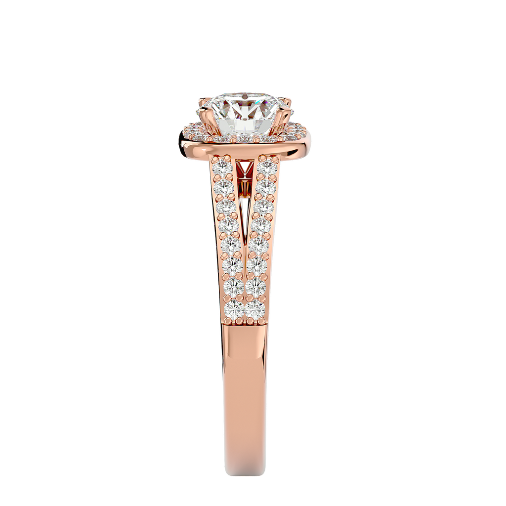 Dior Solitaire Halo Ring