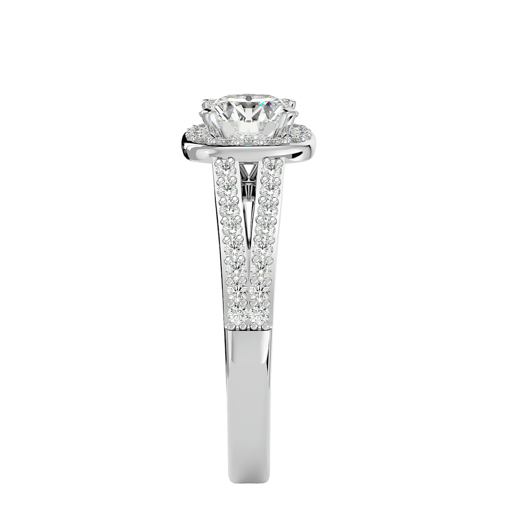 Dior Solitaire Halo Ring