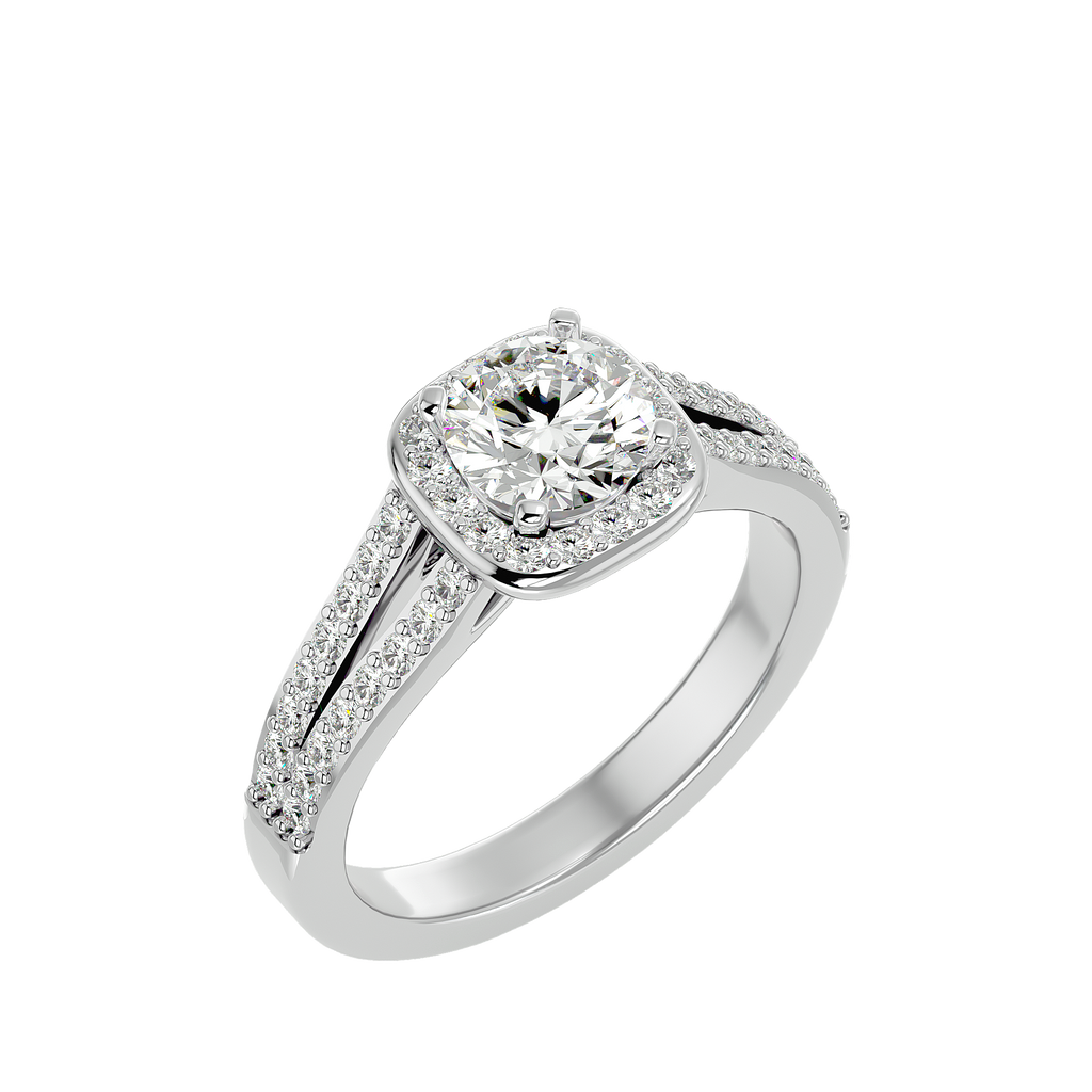 Dior Solitaire Halo Ring