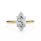 Lily Solitaire Ring