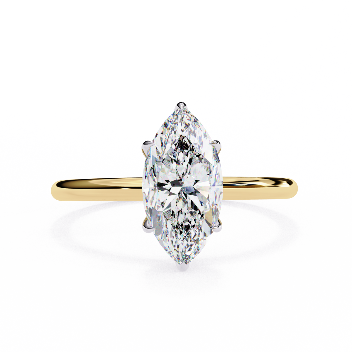 Lily Solitaire Ring