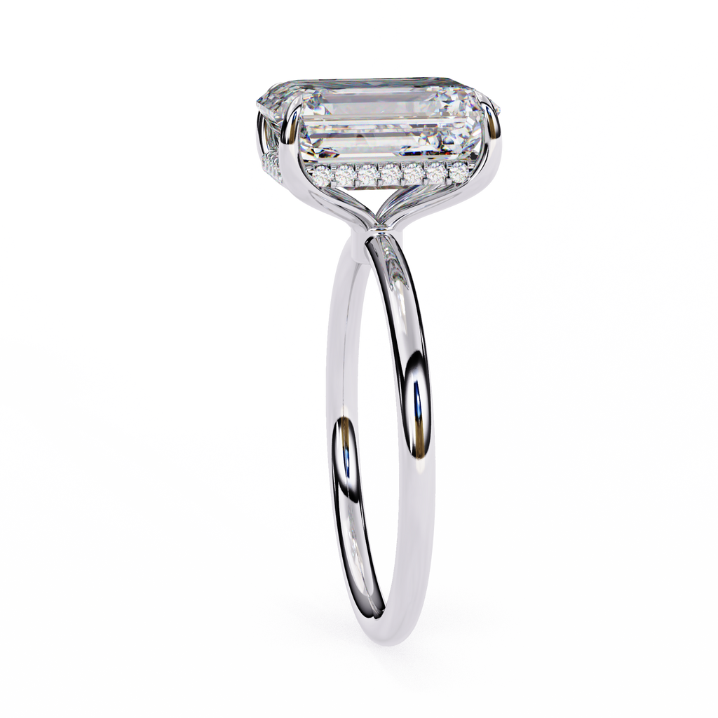 Aster Solitaire Ring