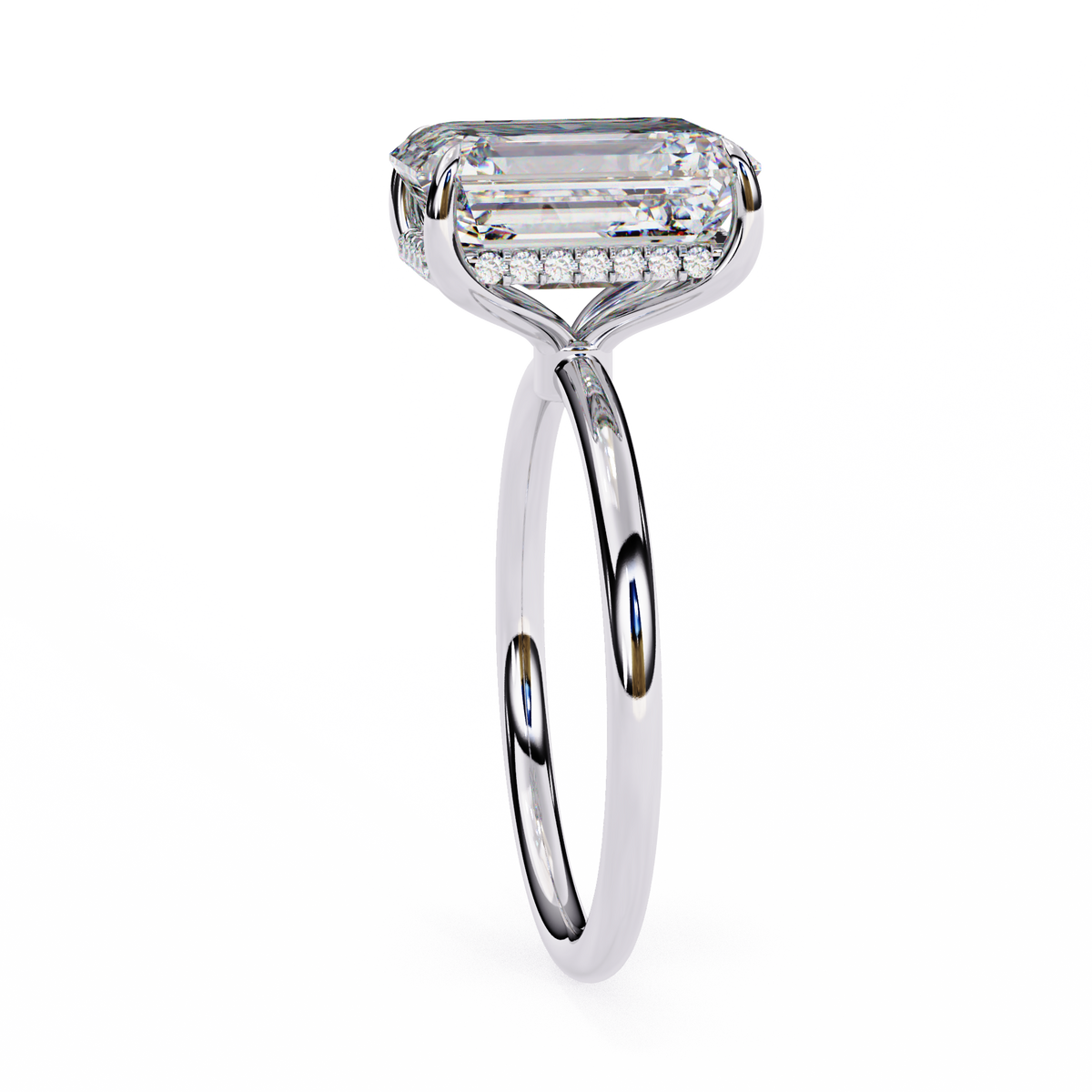 Aster Solitaire Ring