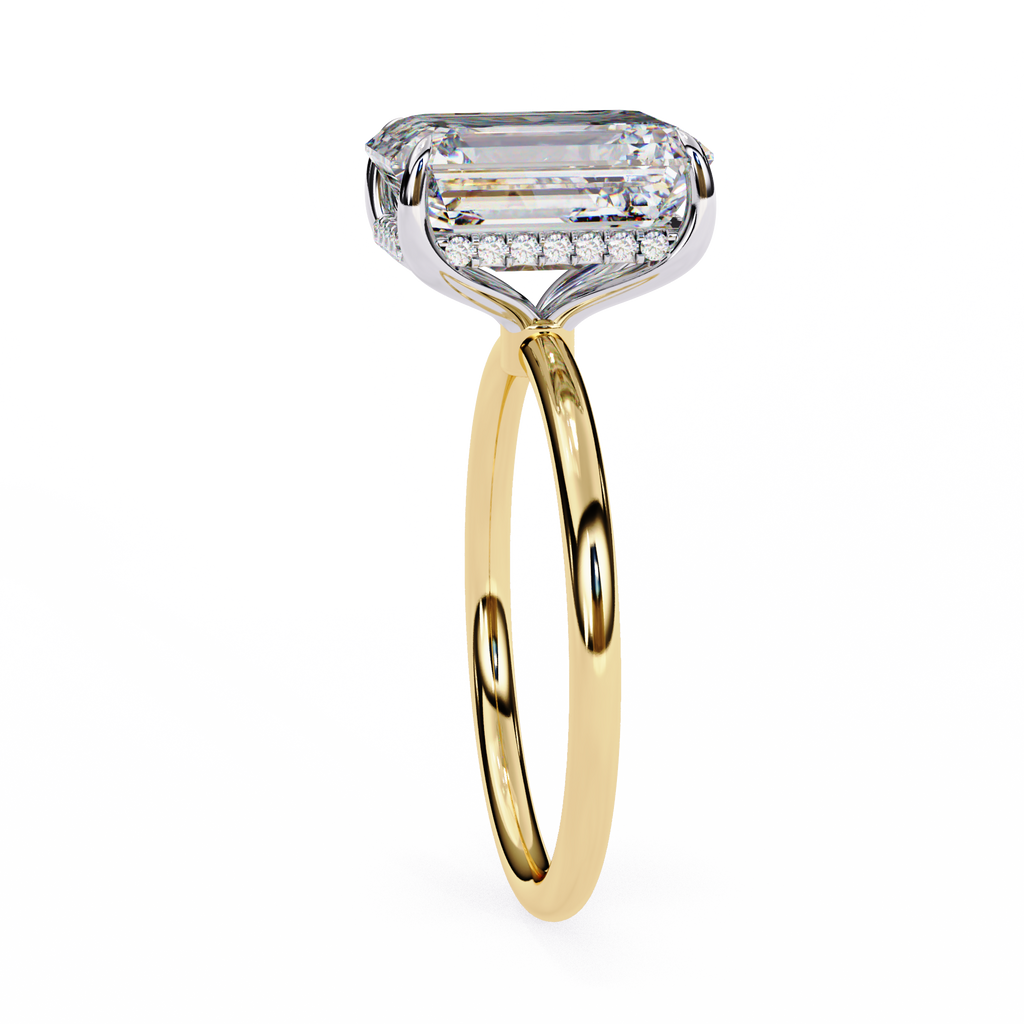 Aster Solitaire Ring
