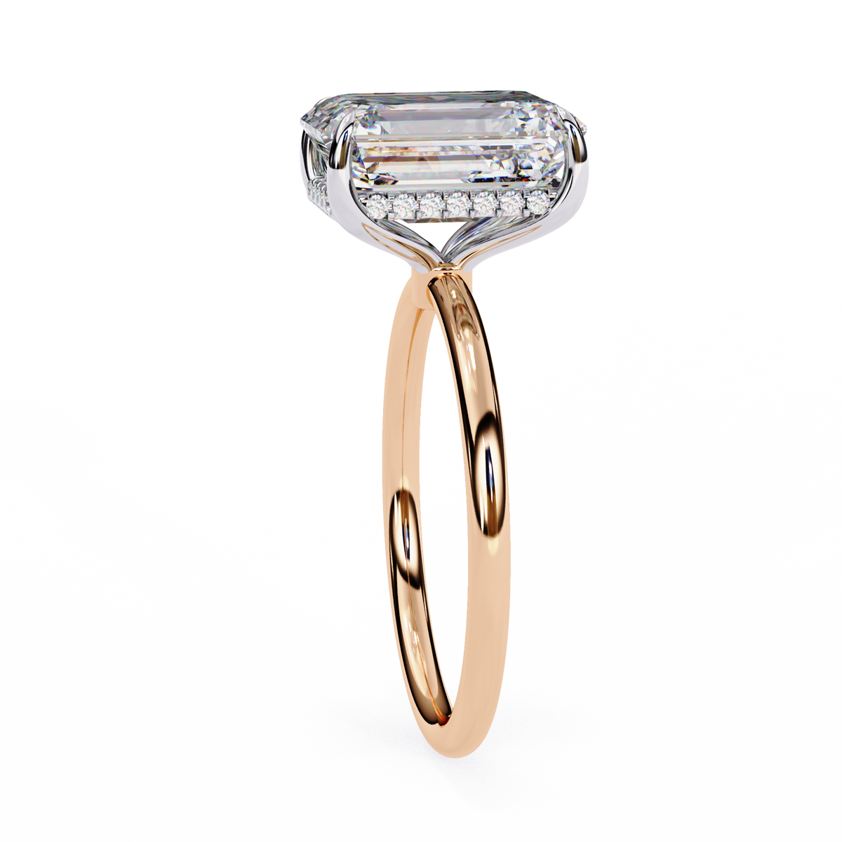 Aster Solitaire Ring