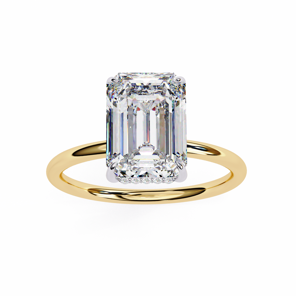 Primrose Solitaire Ring