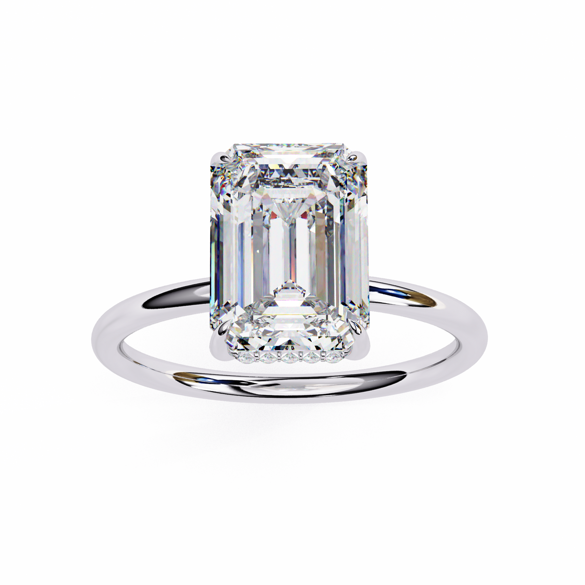 Primrose Solitaire Ring