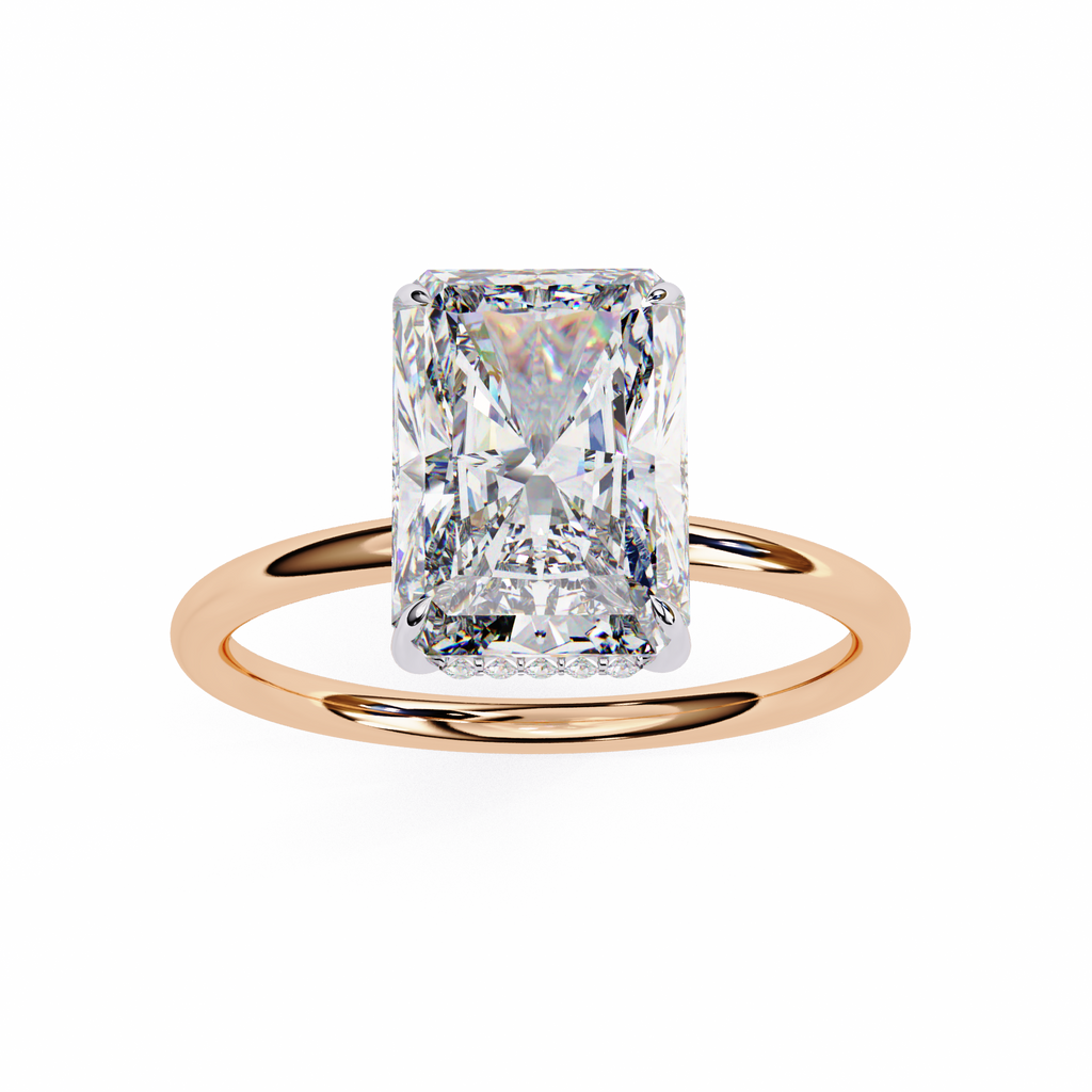 Aster Solitaire Ring