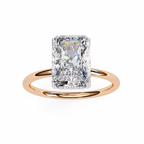 Aster Solitaire Ring